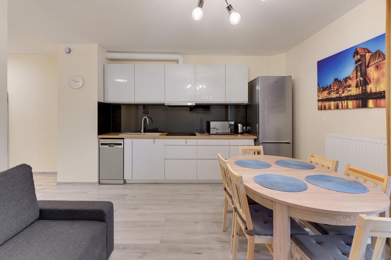 Gdansk Centrum - Apartament 3 - Pokojowy Z Duzym Tarasem מראה חיצוני תמונה