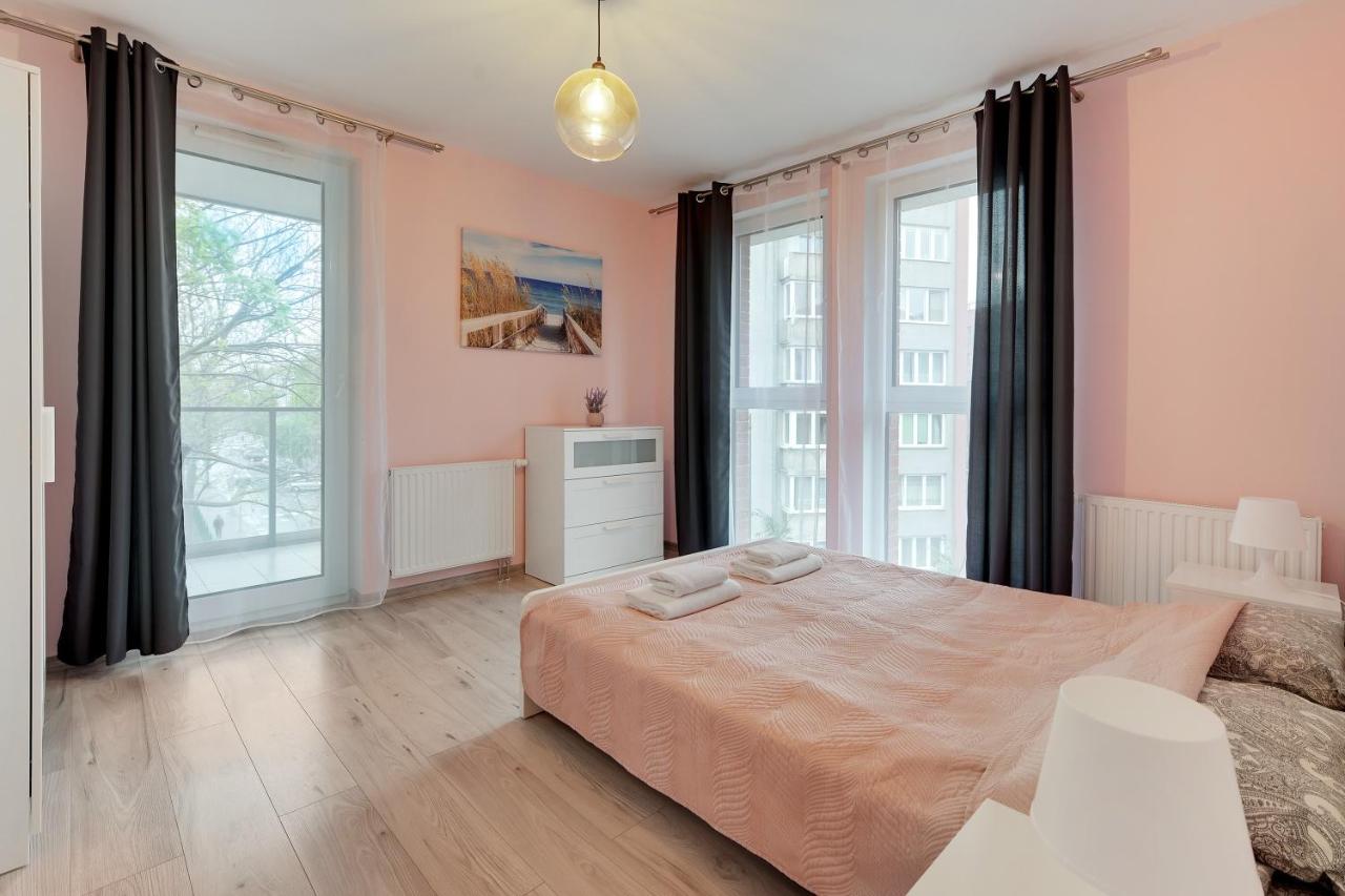 Gdansk Centrum - Apartament 3 - Pokojowy Z Duzym Tarasem מראה חיצוני תמונה