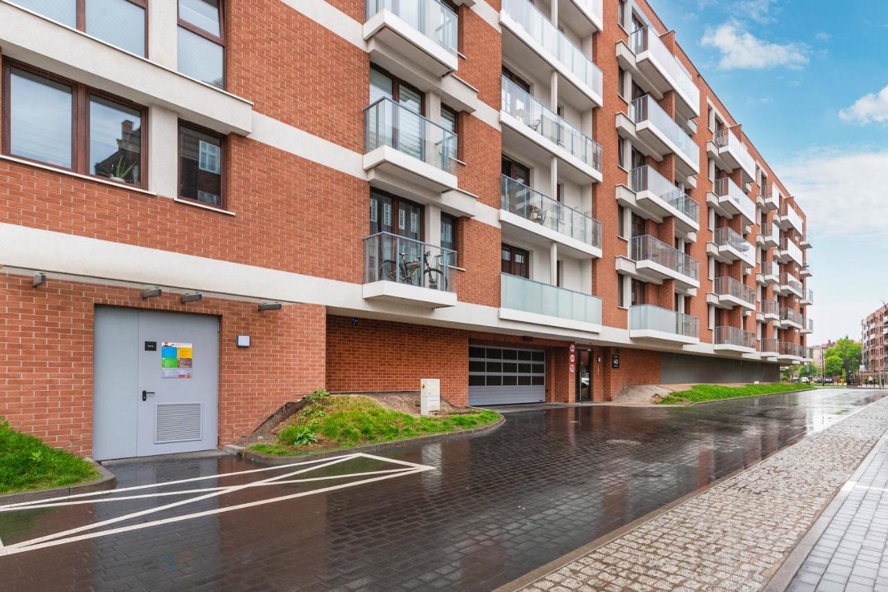 Gdansk Centrum - Apartament 3 - Pokojowy Z Duzym Tarasem מראה חיצוני תמונה