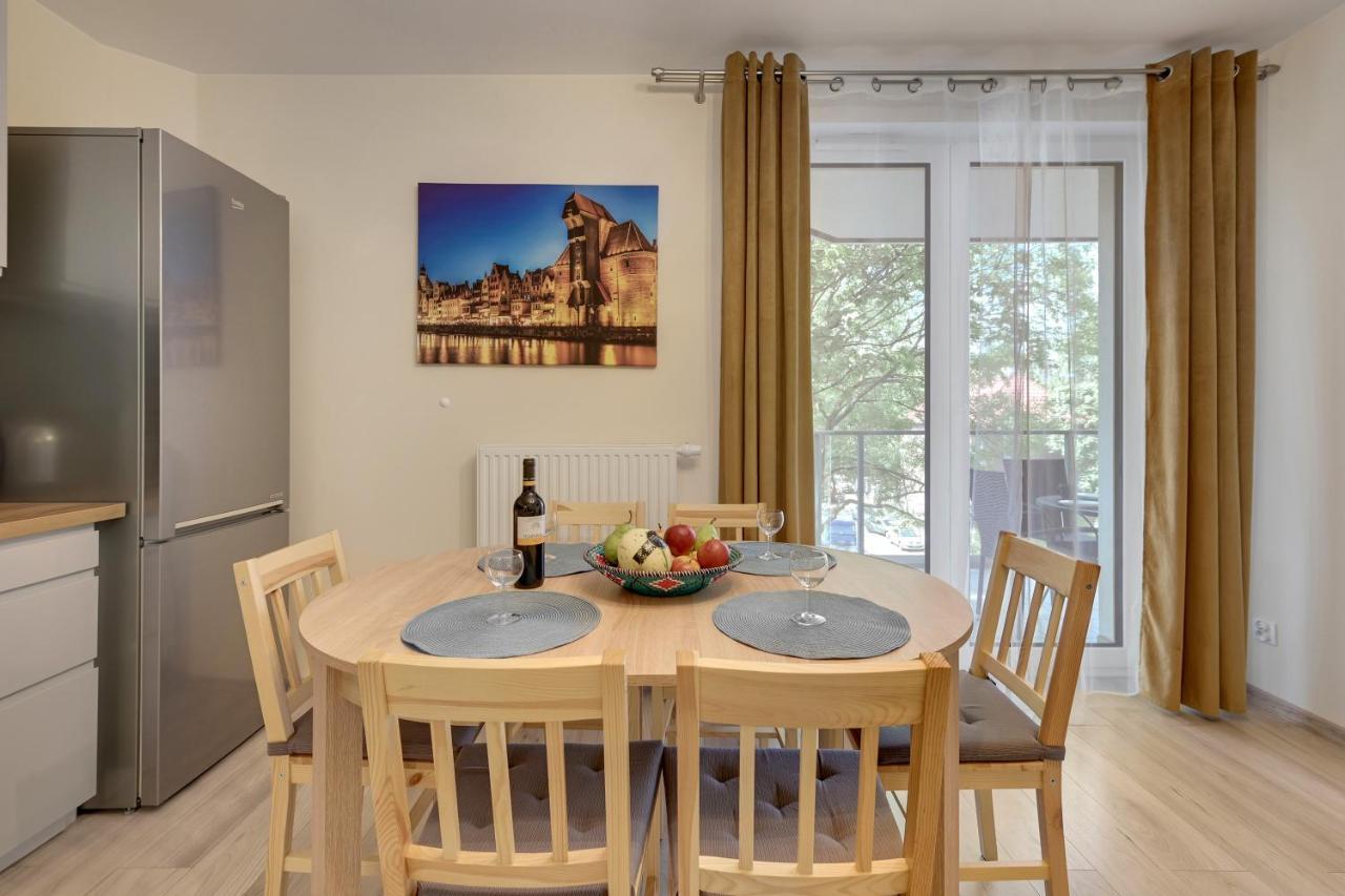 Gdansk Centrum - Apartament 3 - Pokojowy Z Duzym Tarasem מראה חיצוני תמונה
