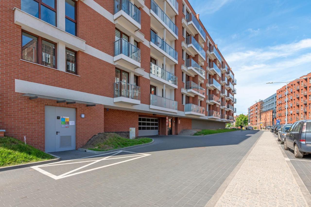 Gdansk Centrum - Apartament 3 - Pokojowy Z Duzym Tarasem מראה חיצוני תמונה