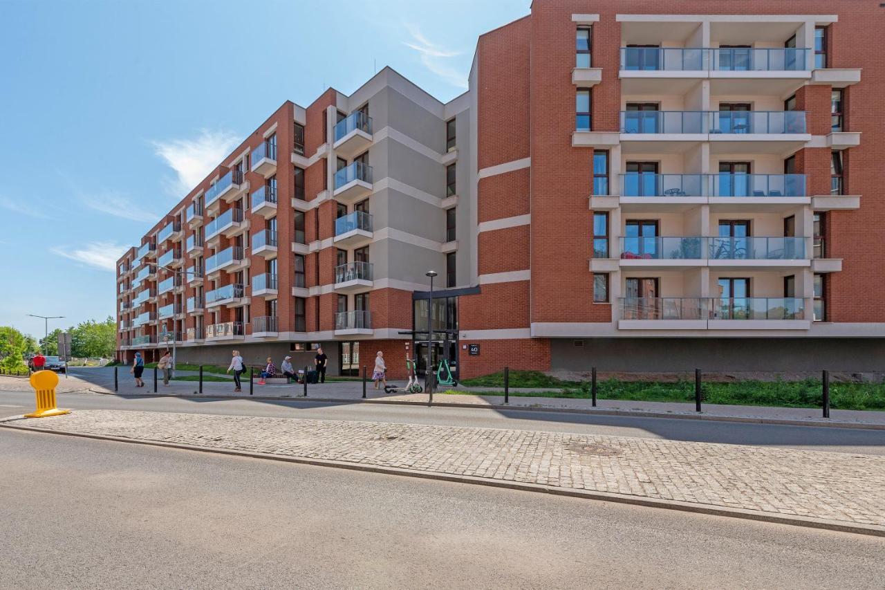 Gdansk Centrum - Apartament 3 - Pokojowy Z Duzym Tarasem מראה חיצוני תמונה
